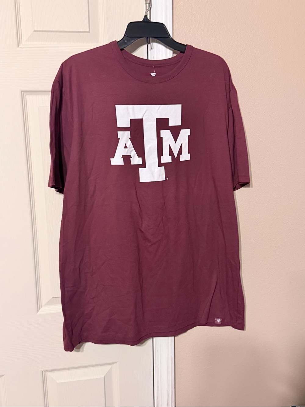 Fanatics Maroon Texas A&M Logo Short-Sleeve Tee